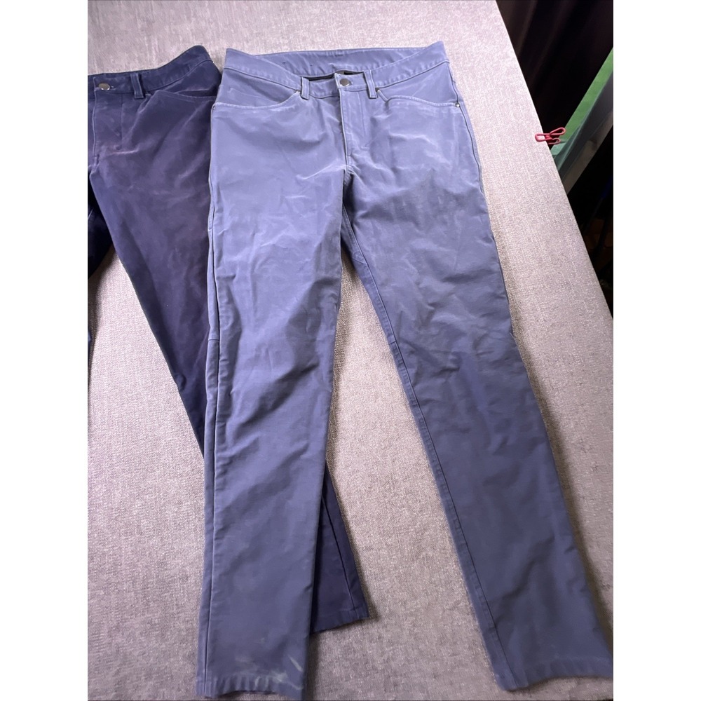 Lululemon ABC Pants Men's 31 X31 Tapered Lot Of 2 Blue Gray Flawed - Picture 4 of 16